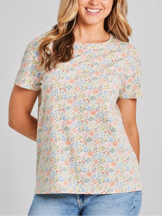 Family Pajamas Tops - 🆕🌼🌿🌸FamilyPJs by Macy’s Large Cotton T-Shirt Top Pastel Lounge Sleepwear Casual